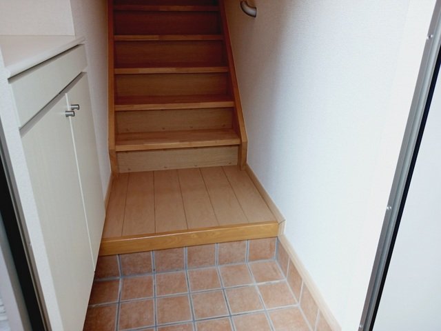 玄関　ゆったりとした玄関です