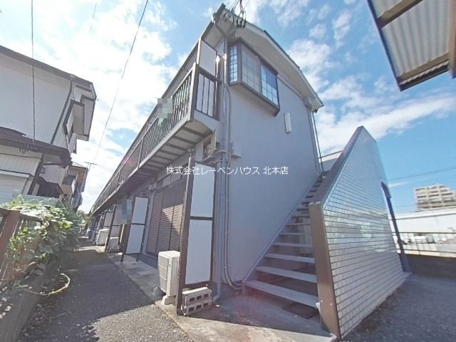 建物外観　レーベンハウス北本店へ　048-590-5757
