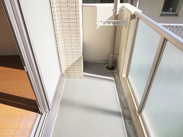 バルコニー　★☆家具家電付きマンション☆★家具家電撤去も可能です♪