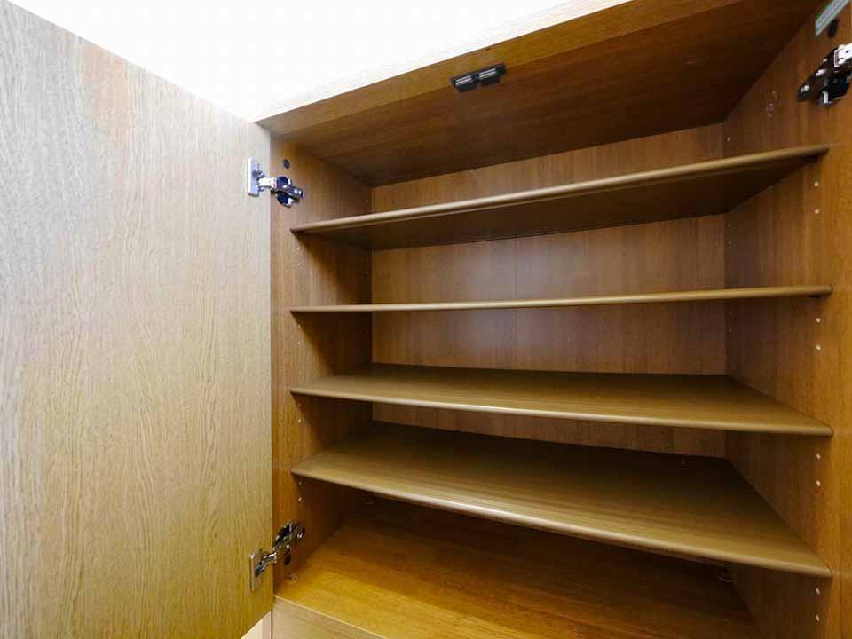その他設備　シューズボックス付きで履物をたっぷりしまえる