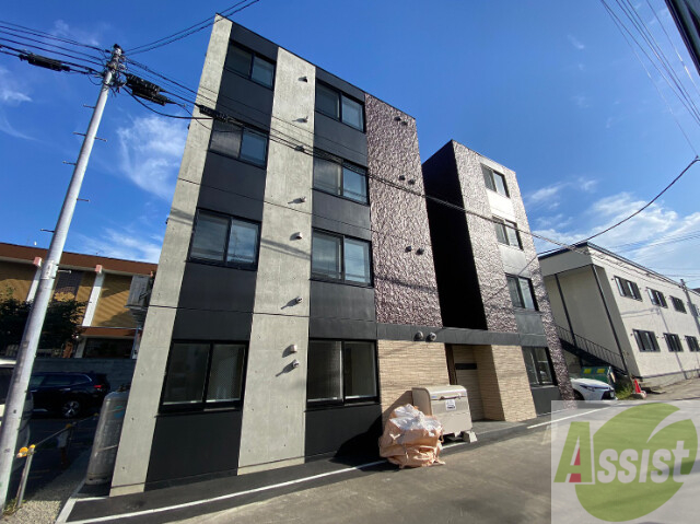 建物外観　札幌市豊平区豊平３条６「ミレイル豊平」