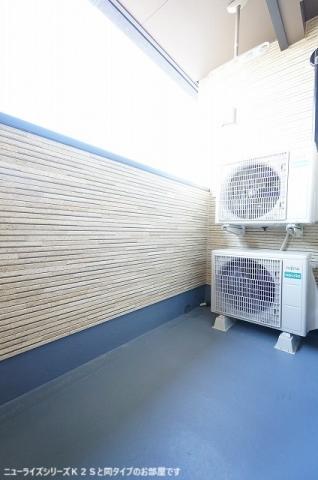 バルコニー　※同タイプ部屋の写真です。