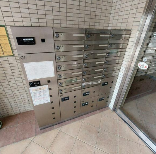 その他共有部分　集合ポストです
