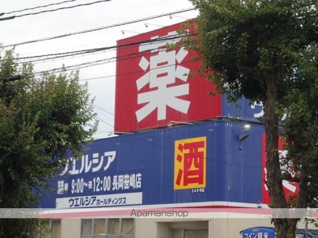 ドラックストア　ウエルシア長岡笹崎店（ドラッグストア）まで300m