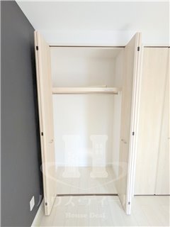 収納　たっぷりとした収納スペースです
