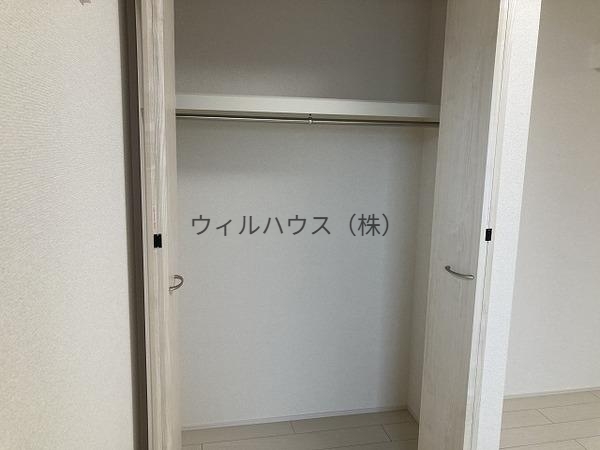 収納　クローゼット！