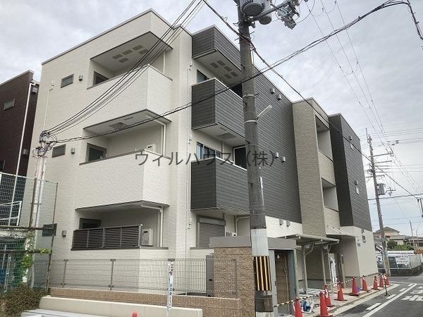 建物外観　全室角部屋！