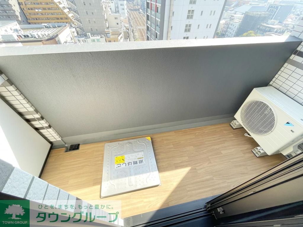 バルコニー　★12階のお部屋で眺望良好です★