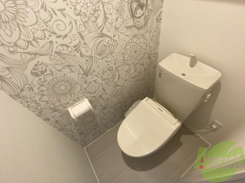 トイレ　トイレも広さ十分で、ゆったりできそうですね