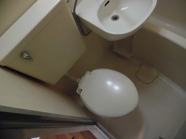トイレ　清潔感のあるトイレです。