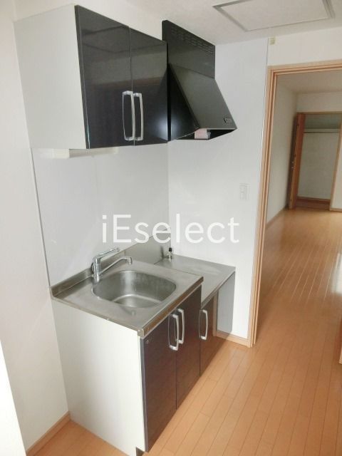 キッチン　2口コンロが設置可のなキッチンです