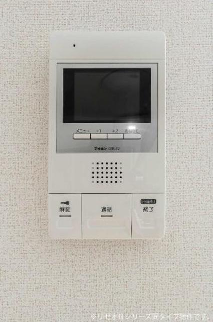 セキュリティ　同じシリーズの施工　参考写真です。