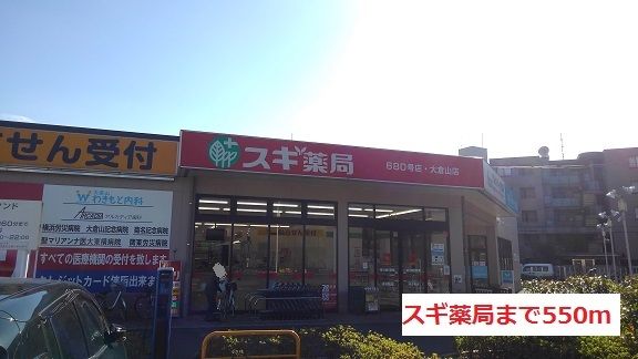ドラックストア　スギ薬局（ドラッグストア）まで550m