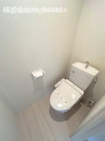 トイレ　ゆったりとした空間のトイレです