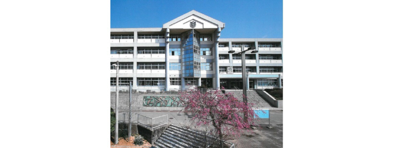 中学校　書写中学校（中学校）まで1989m