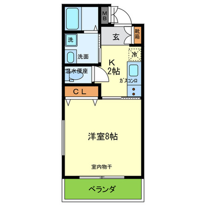 ラターシュ園田の間取り写真