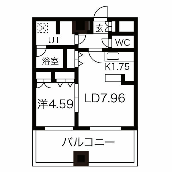 レガーロ美術館通の間取り写真