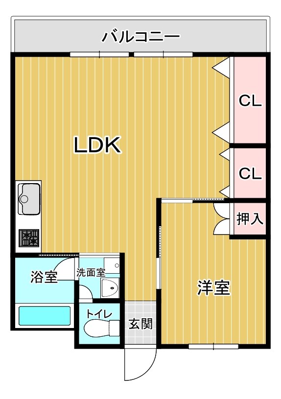丸一ビルの間取り写真