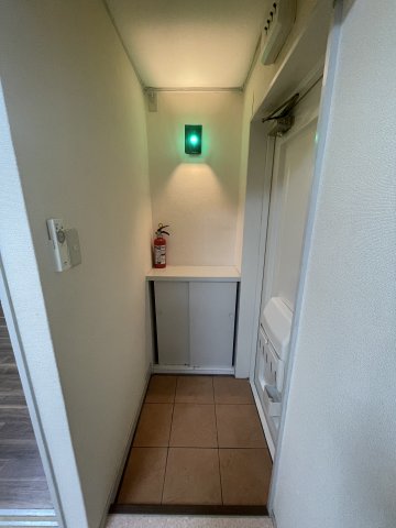 平野マンションの玄関写真