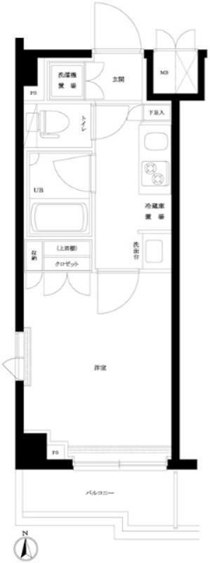 ルーブル多摩川九番館の間取り写真