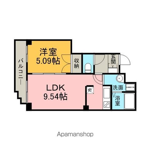 ローザス23の間取り写真