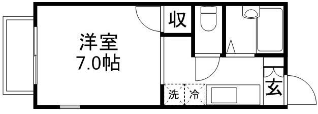 TK21の間取り写真