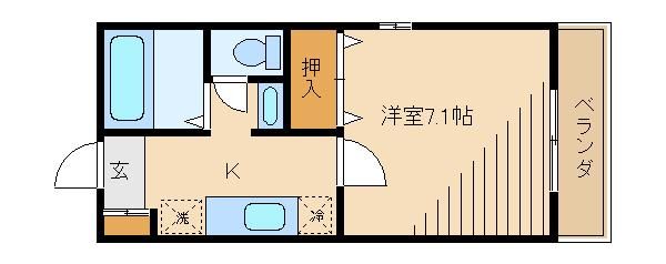 ドエル参番館の間取り写真