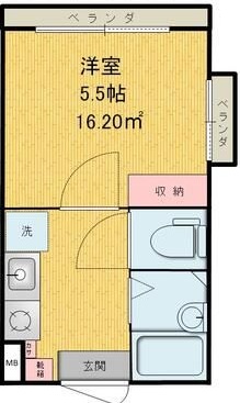アーバ・ハイツ西早稲田の間取り写真