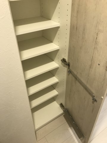 収納　ちょっとした収納スペースも充実しています