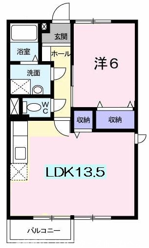 アムール下村の間取り写真