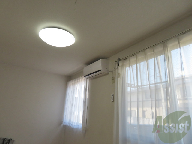 その他設備　エアコンが付いているので寒暖対策がバッチリですね