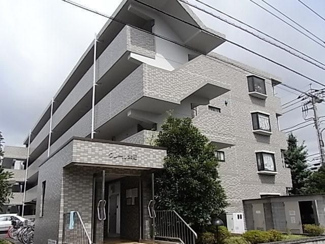 羽村市栄町のマンションの建物外観