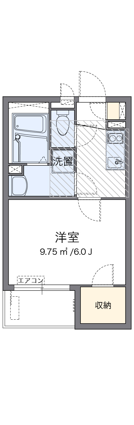 ミランダ松葉公園の間取り