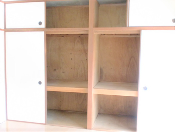 収納　十分な収納スペースがあります