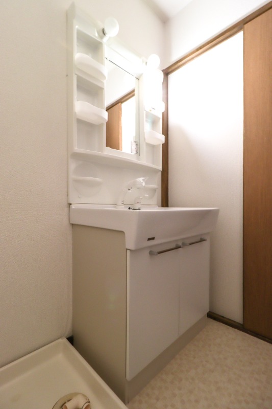 洗面設備　図面と現状に相違がある場合には現状を優先