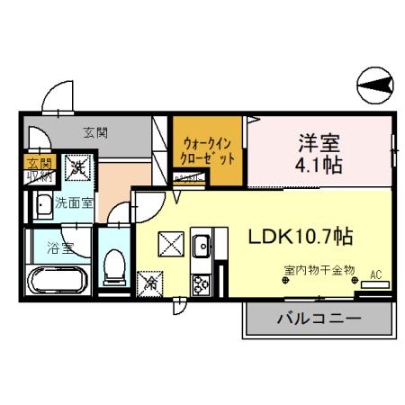 D-SOUTHの間取り