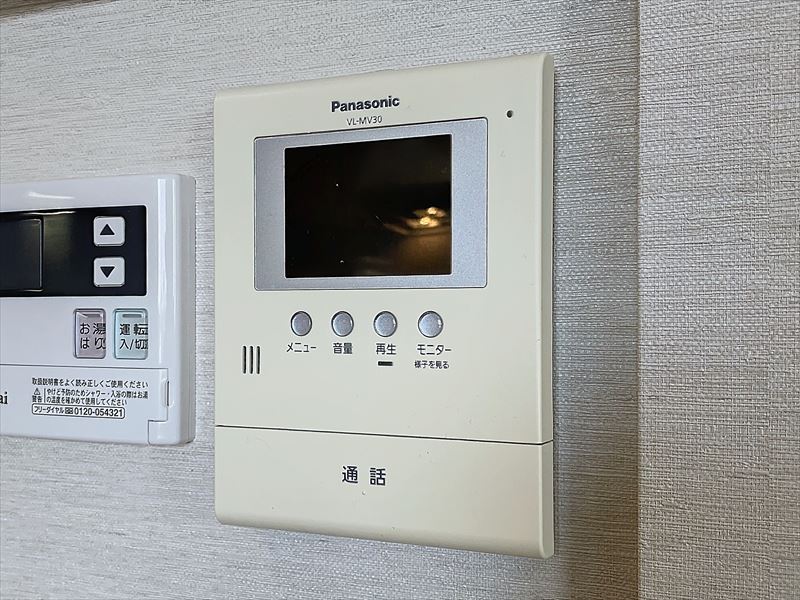 セキュリティ　テレビ付インターフォン