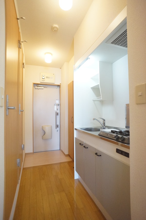 キッチン　２口ガスコンロシステムキッチン～プロパンガス仕様！