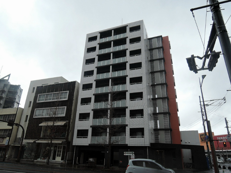 北九州市小倉北区竪町のマンションの建物外観
