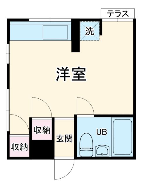 名古屋市南区源兵衛町のアパートの間取り