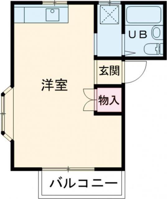 ひたちなか市大字田彦のアパートの間取り