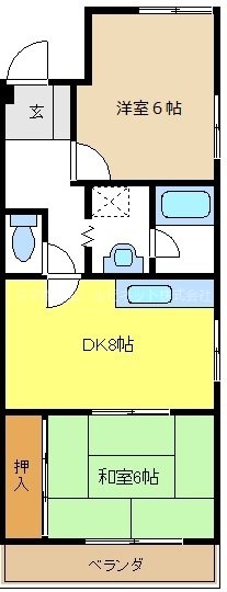 エステート林の間取り