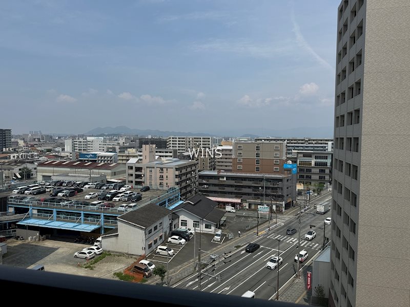 【福岡市博多区吉塚のマンションの眺望】