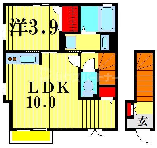 メゾン　エリオントの間取り