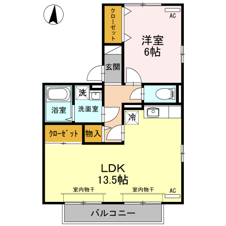 カメリアの間取り