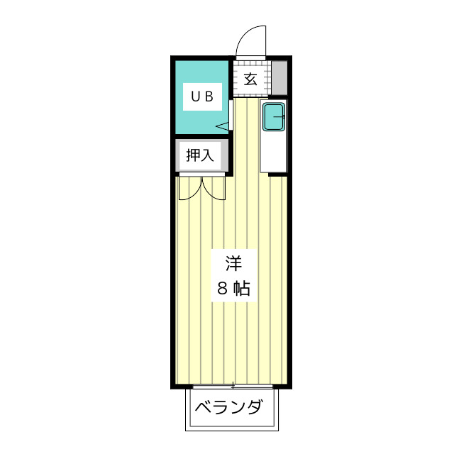 エステートピア浅井IIの間取り