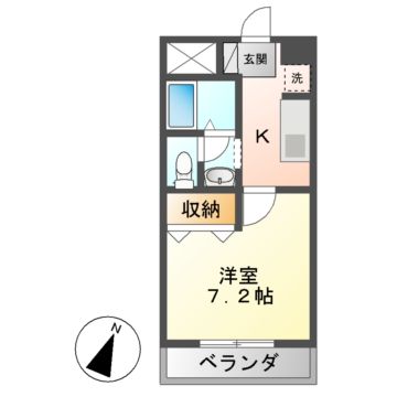 プラムＶ１の間取り