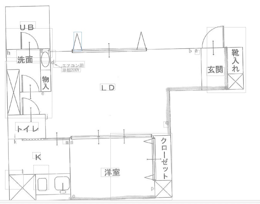 【SMC北久宝寺ビルの間取り】