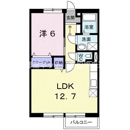 メゾングレース　Ｃの間取り