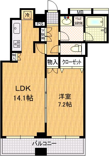 シティタワー池袋の間取り